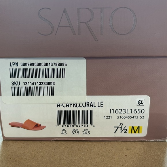 ⚡️SALE⚡️Franco Sarto Capri Sandal NWT - Picture 6 of 6